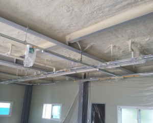 평택 데크플레이트 천정, 경질우레탄폼…