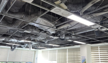 과천 사무실 천장단열, 준불연우레탄폼 뿜칠로 결로와 누수 해결 시공 사례