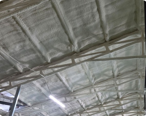 아산 공장 천장 경질우레탄폼 단열공사…